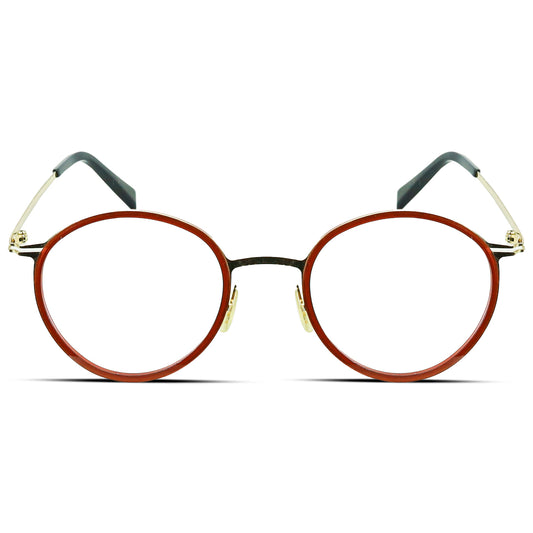 Round Metal Small Eyeglasses