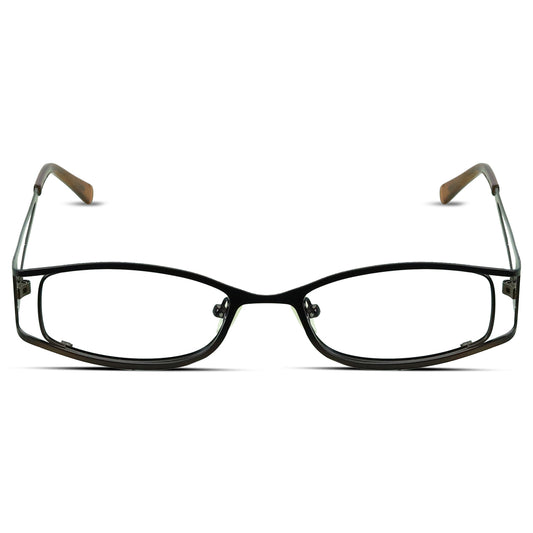 Rectangle Metal Small Women's Eyeglasses