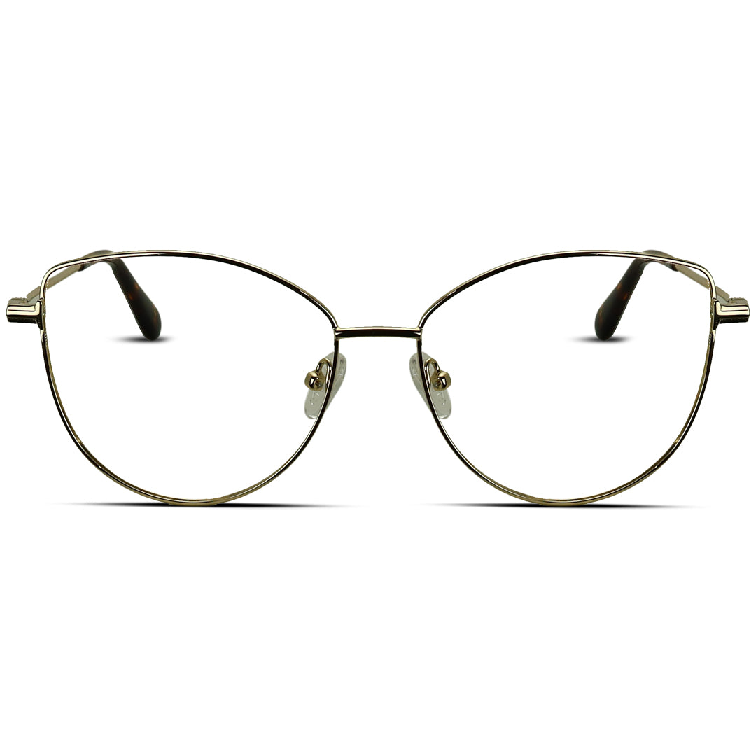 Cat Eye - Metal - Medium - Women's - Eyeglasses