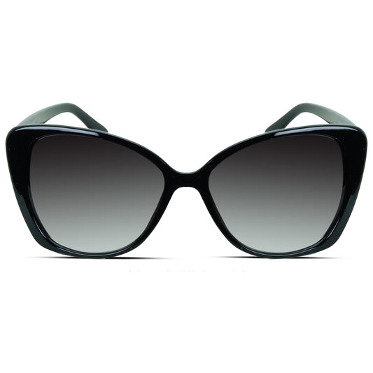 Cat Eye Plastic Large Women's Sunglasses