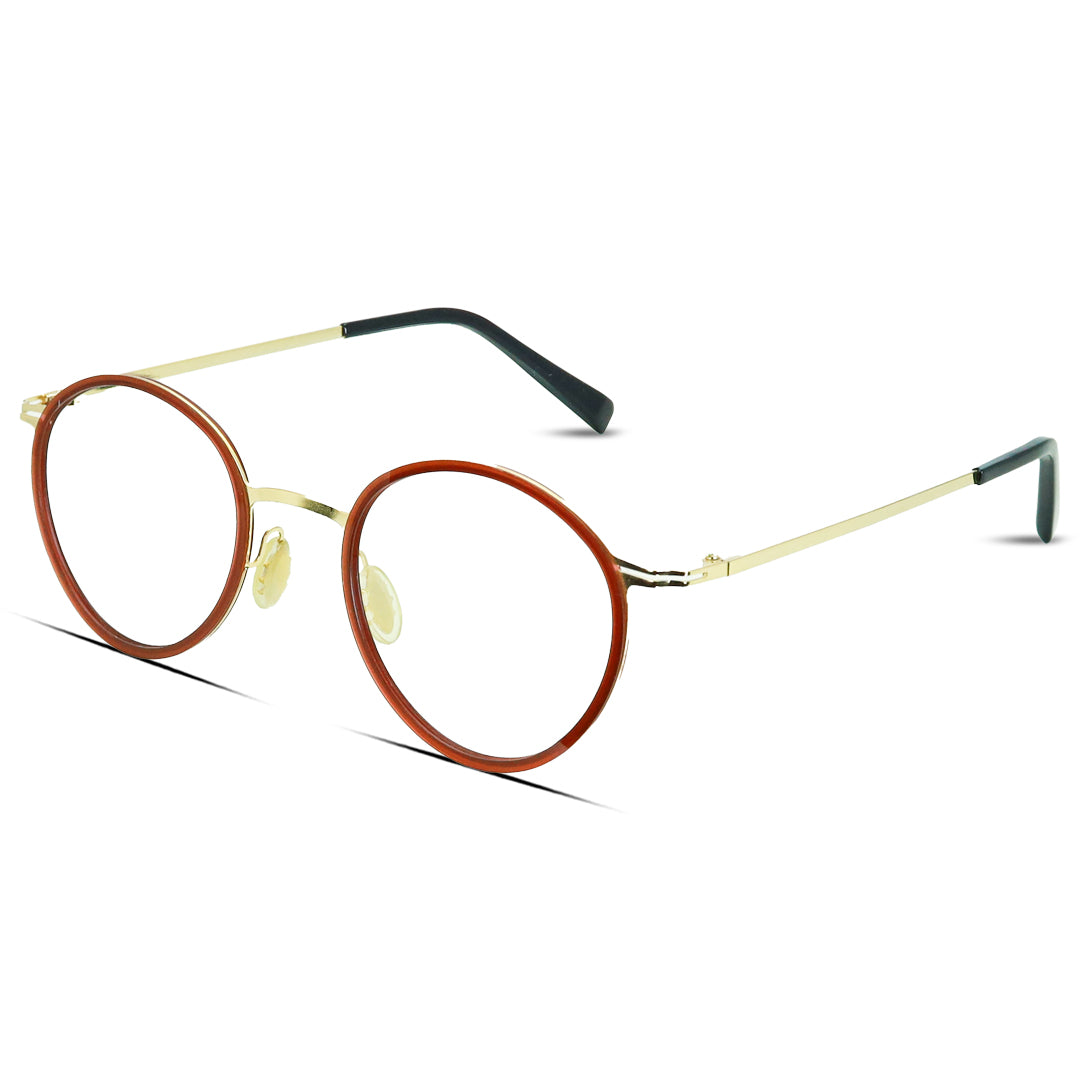 Round Metal Small Eyeglasses