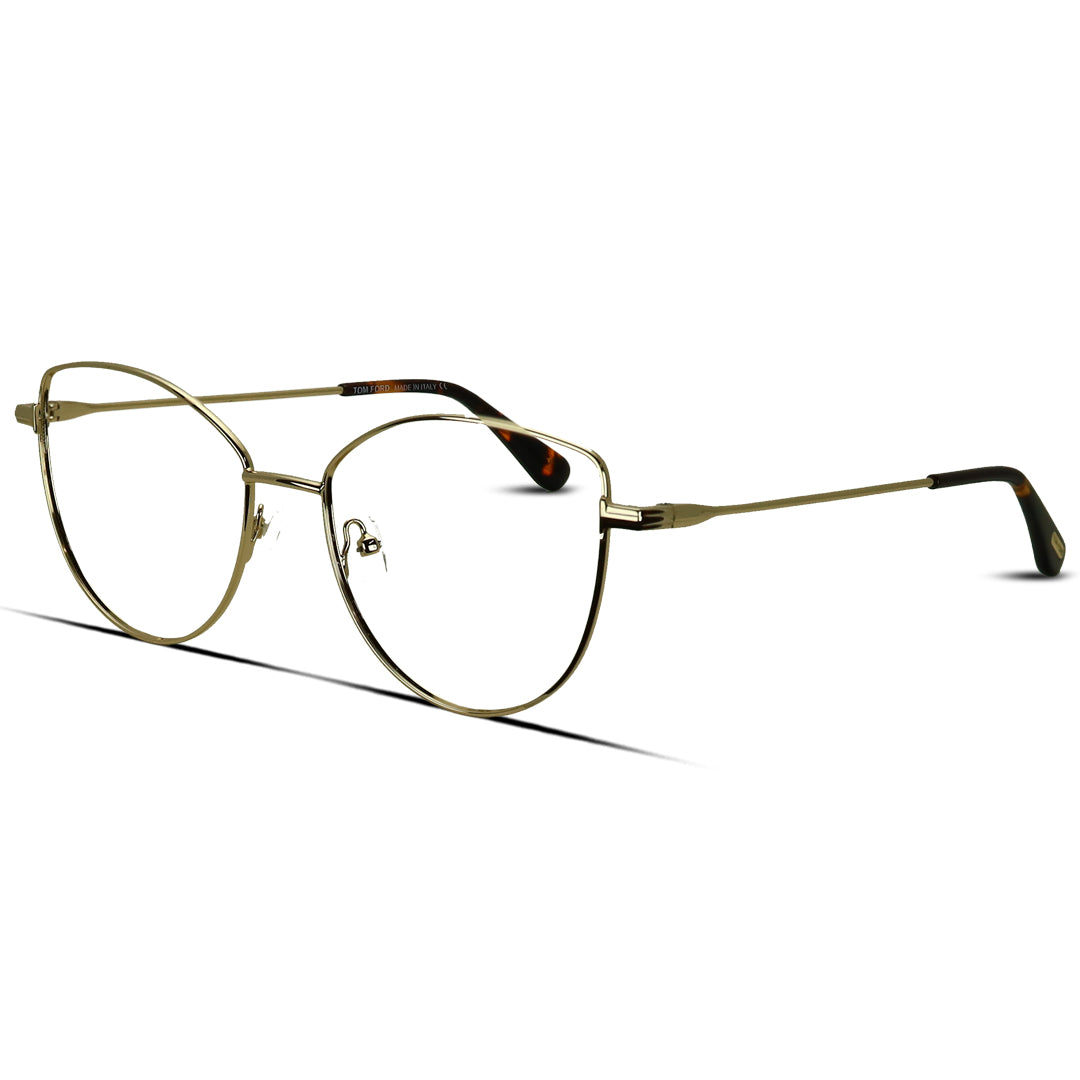 Cat Eye - Metal - Medium - Women's - Eyeglasses