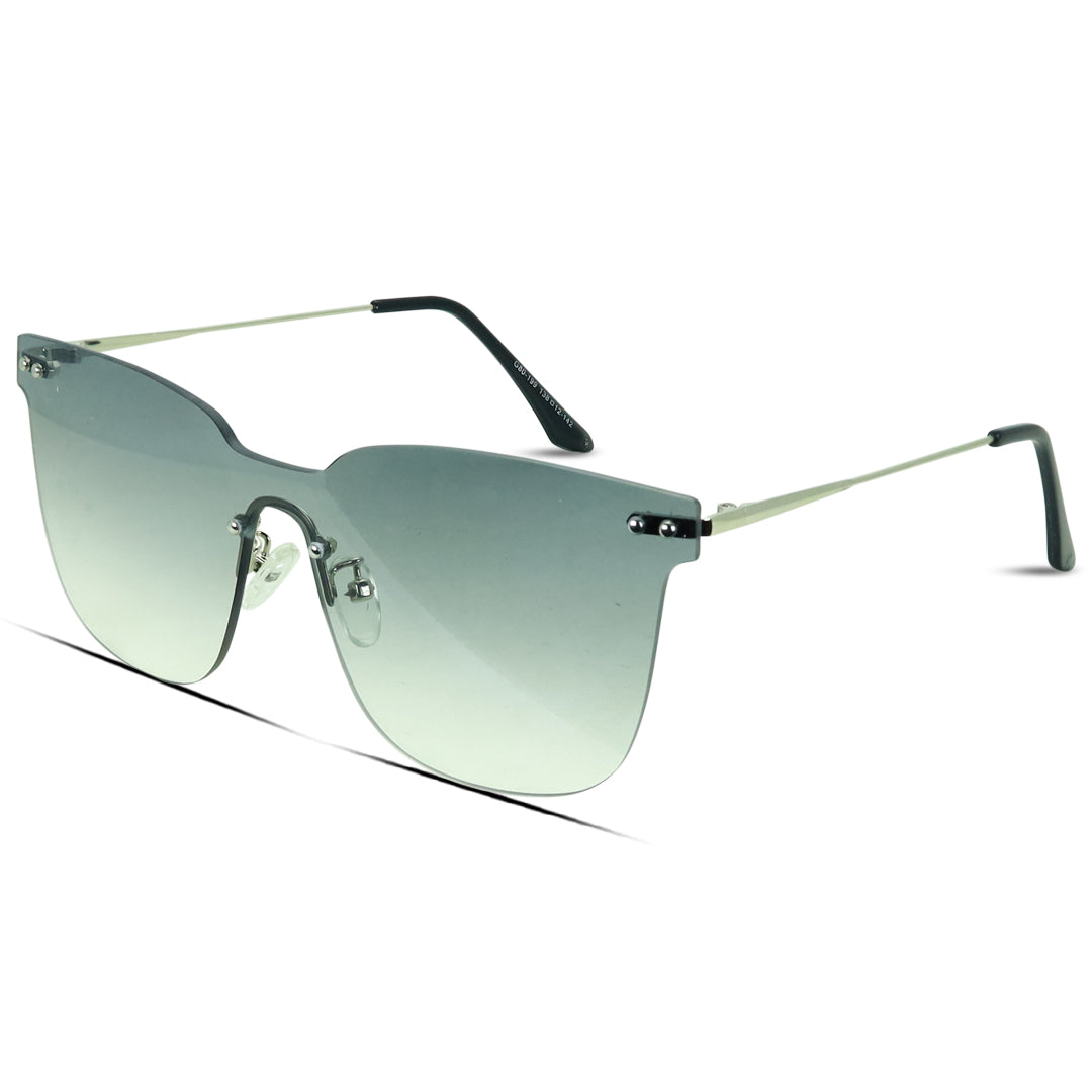 Square Metal Medium Unisex  Sunglasses