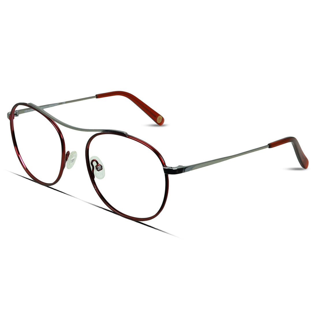 Round Metal Unisex Eyeglasses