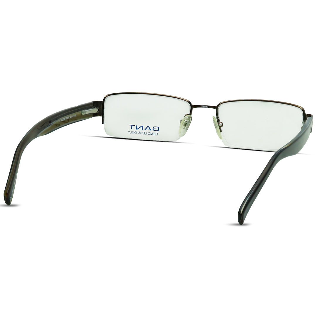 GANT Rectangle Half Rimless Medium Unisex Eyeglasses