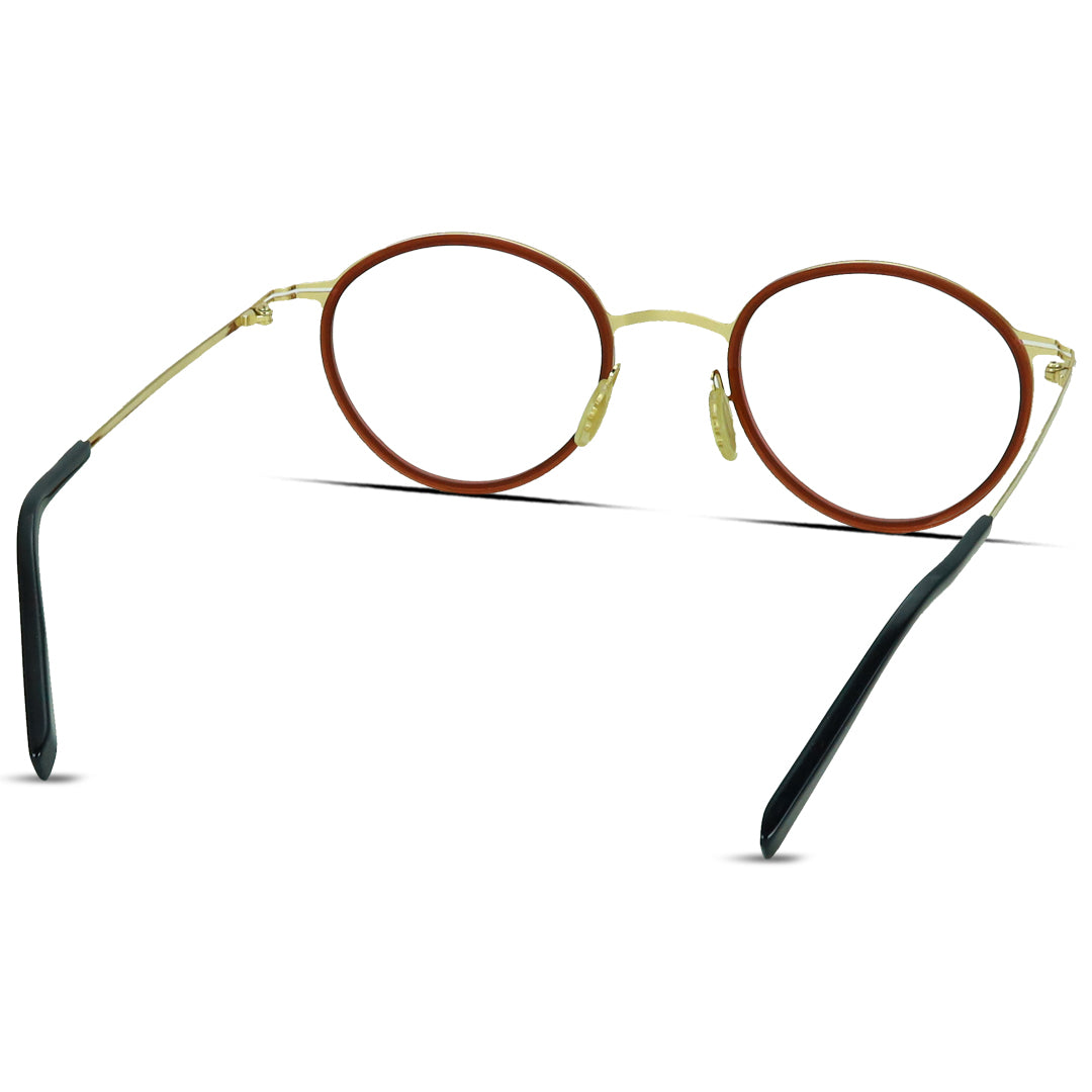 Round Metal Small Eyeglasses