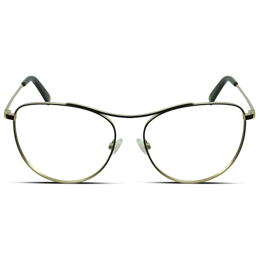Cat Eye Metal Medium Classic Women's Eyeglasses
