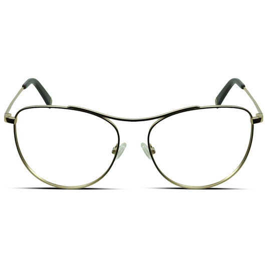 Cat Eye Metal Medium Classic Women's Eyeglasses