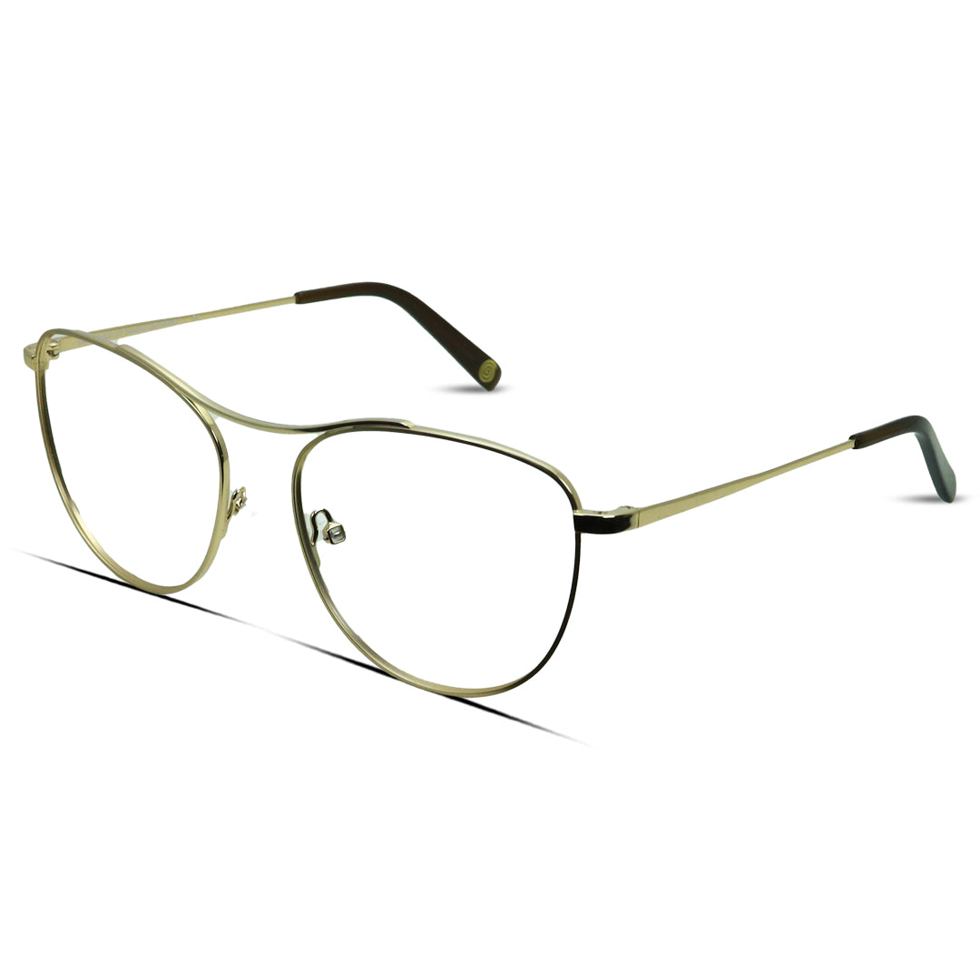 Cat Eye Metal Medium Classic Women's Eyeglasses