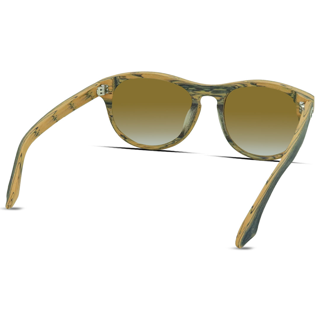 Round Plastic Medium Unisex Sunglasses