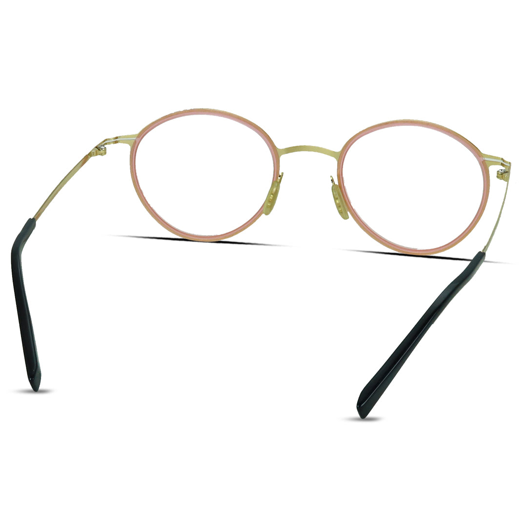 Round Metal Small Eyeglasses