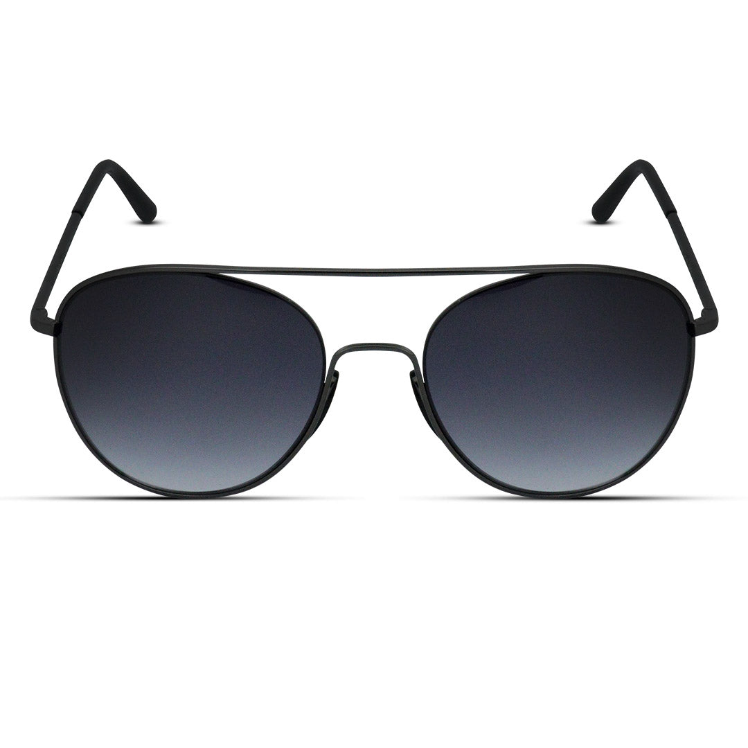Aviator Round - Medium - Metal - Unisex - Sunglasses