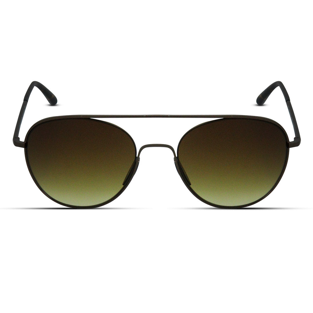 Aviator Round - Medium - Metal - Unisex - Sunglasses