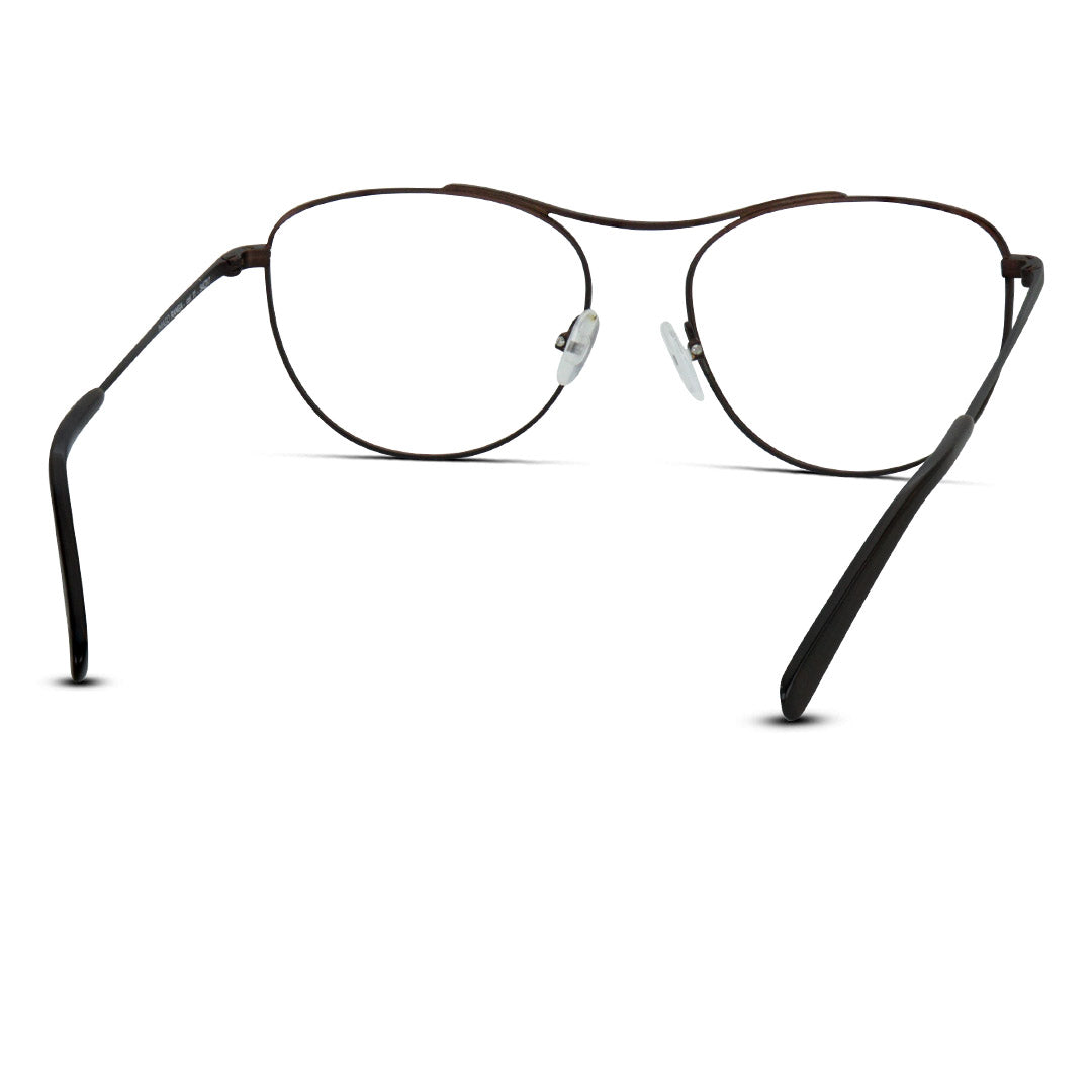 Cat Eye Metal Medium Classic Women's Eyeglasses