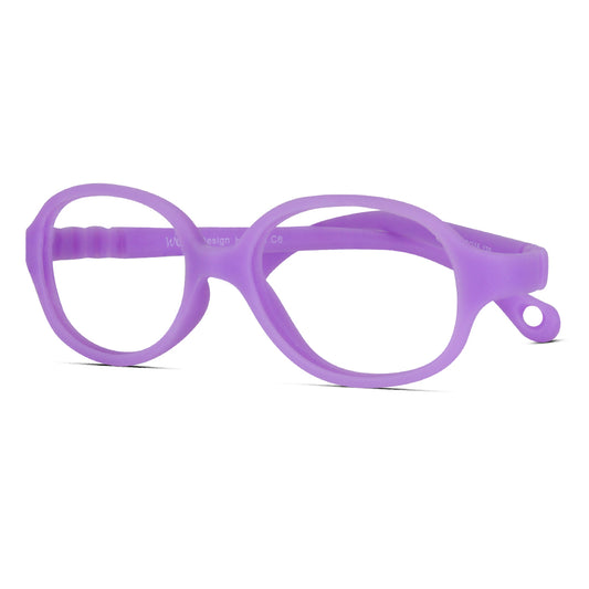 Roundish Oblong Super Flexible TR Kids Eyeglasses