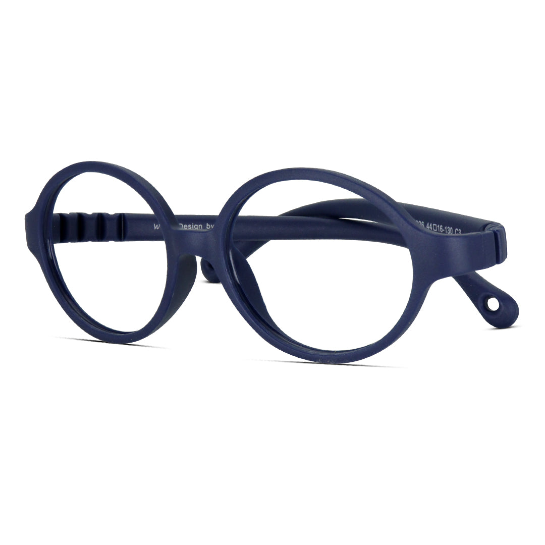 Oval Super Flexible TR Kids Eyeglasses