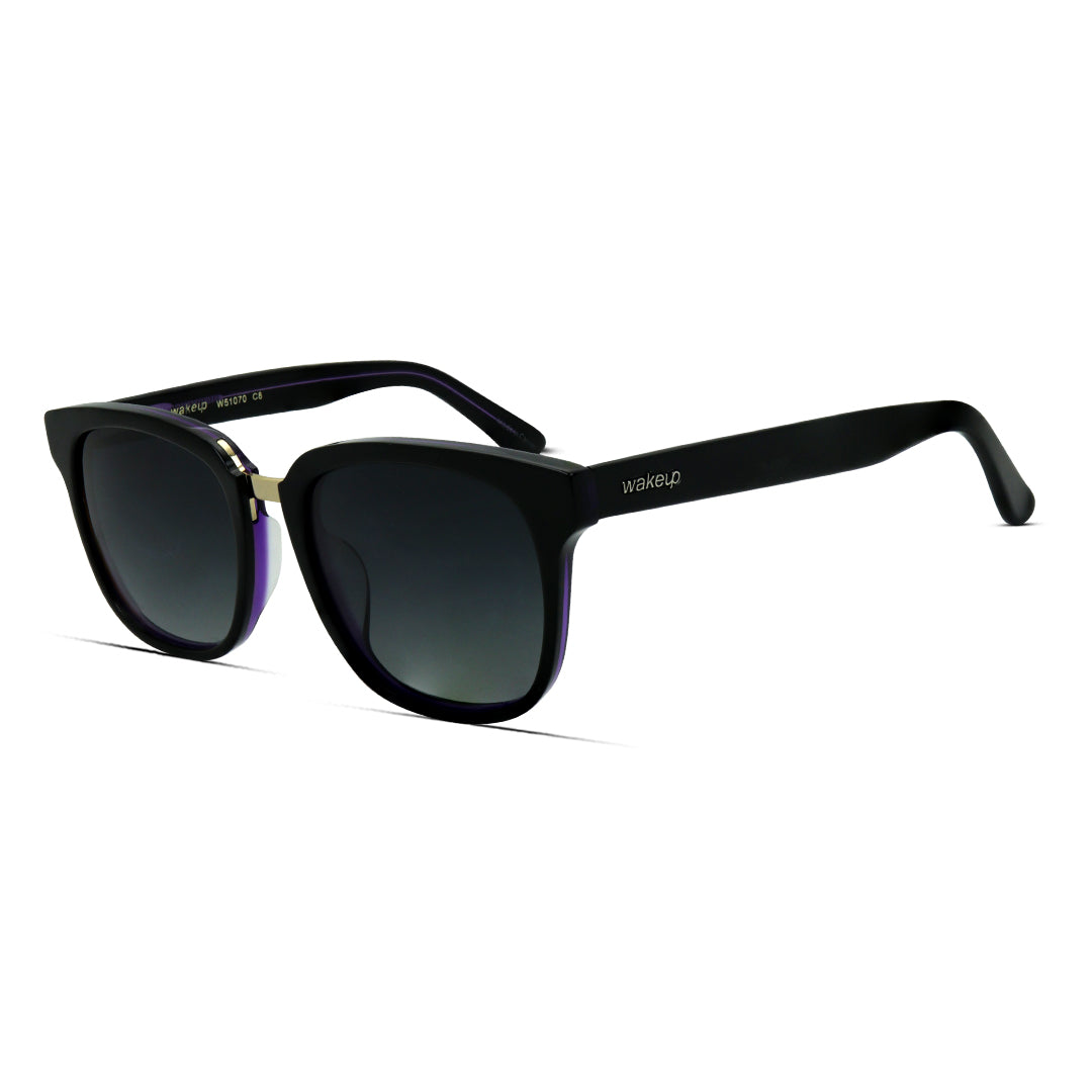 Square - Acetate - Unisex - Sunglasses