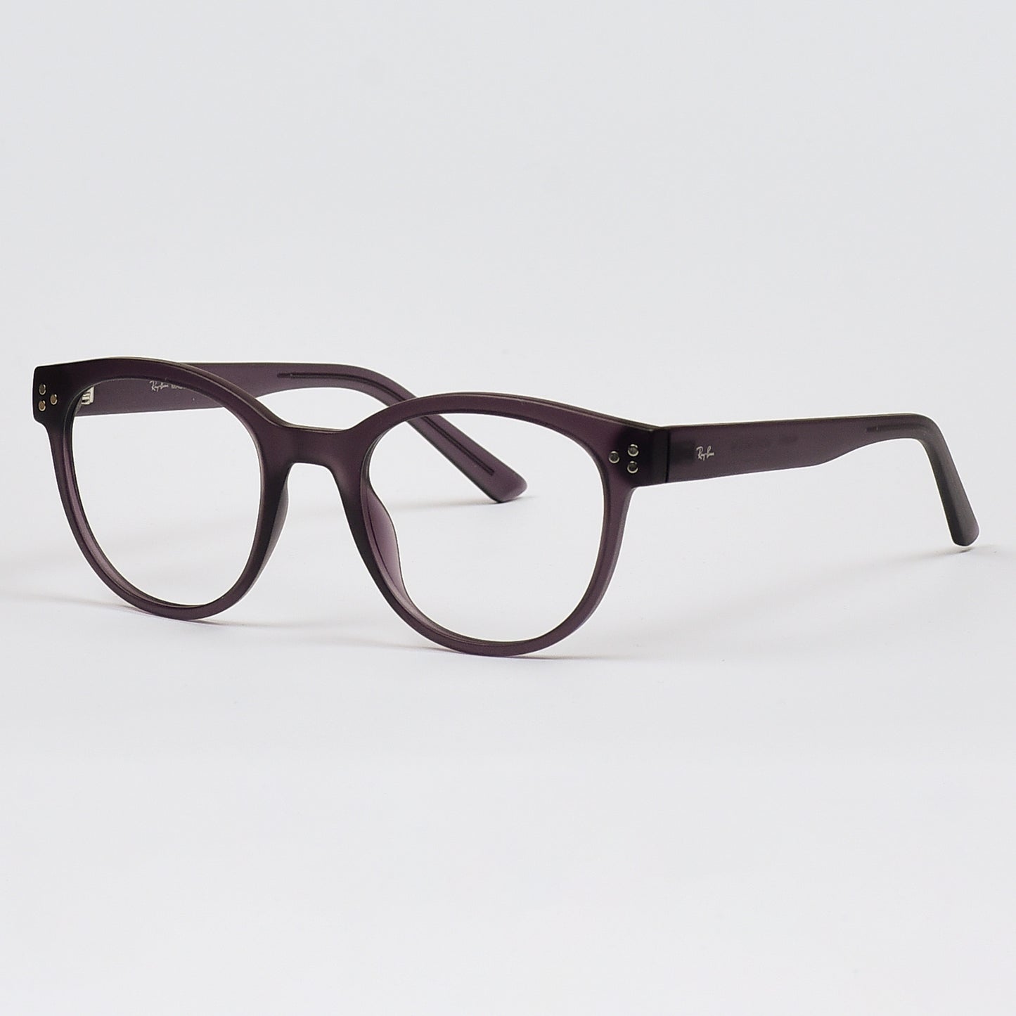 Ultra Light Round Flexible Clip-On Eyeglasses