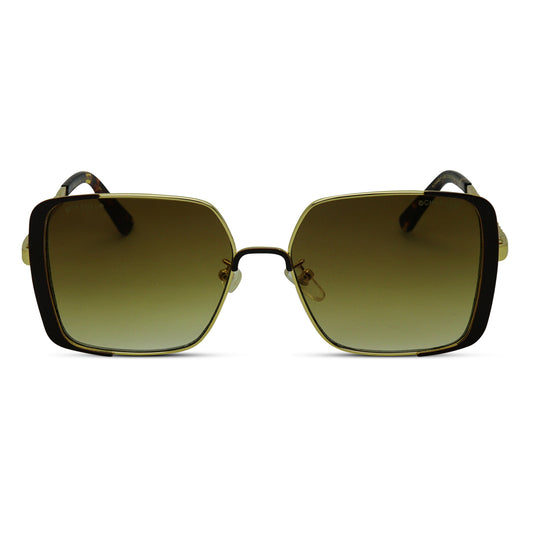 Square - Metal- Women's - Sunglasses