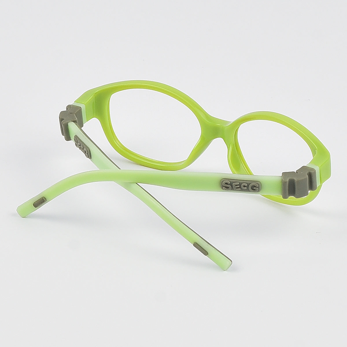 Children Glasses Size 43 No Screw Flexible Silicone Bendable Optical Frame Kids Eyeglasses Boys Girls For Ages 2-3Yrs
