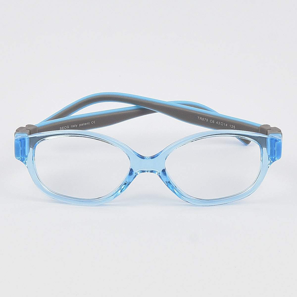 Children Glasses Size 43 No Screw Flexible Silicone Bendable Optical Frame Kids Eyeglasses Boys Girls For Ages 2-3Yrs
