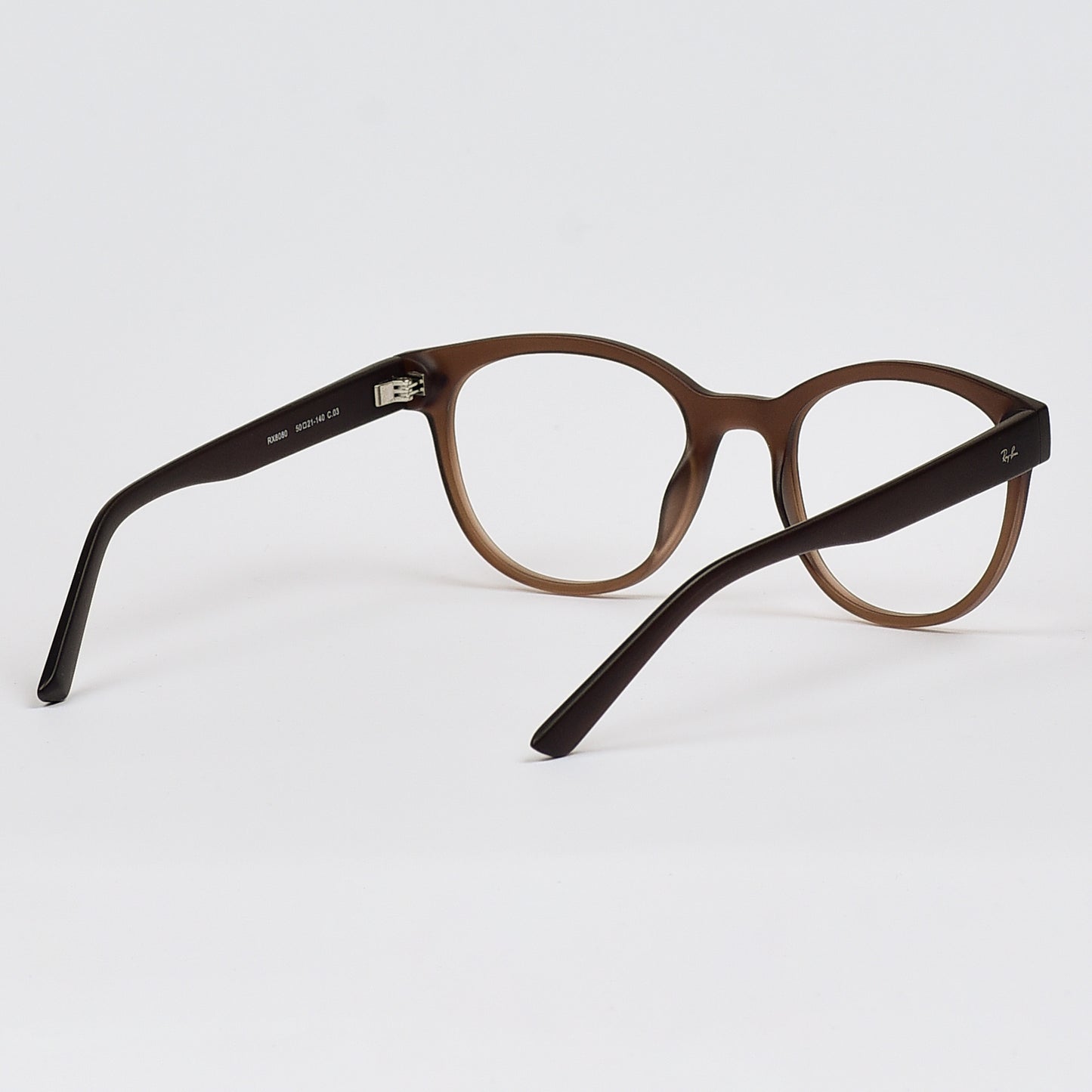 Ultra Light Round Flexible Clip-On Eyeglasses