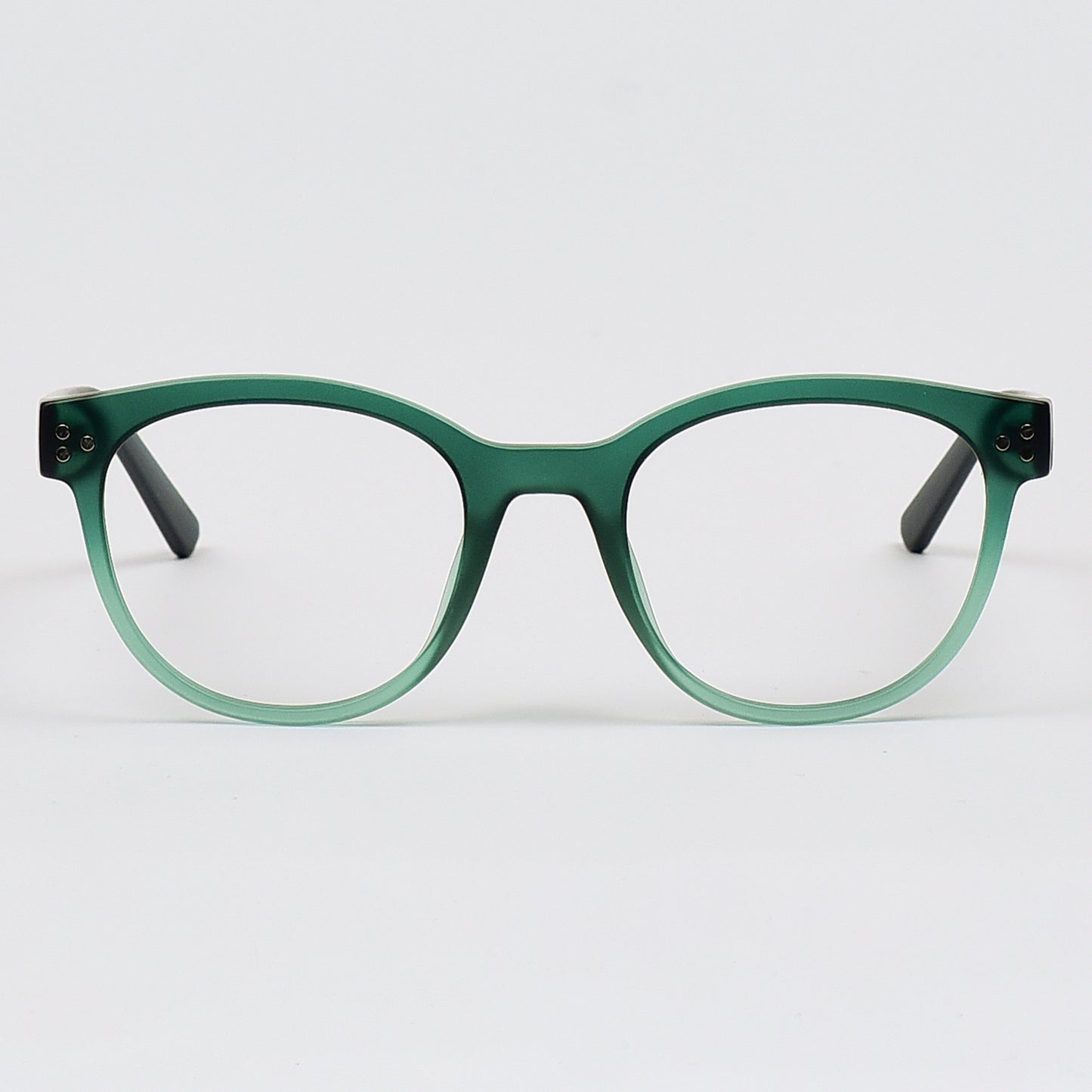 Ultra Light Round Flexible Clip-On Eyeglasses