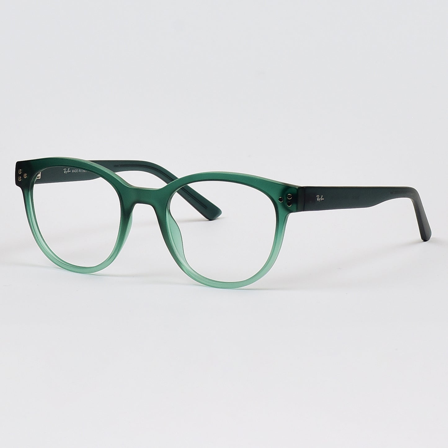Ultra Light Round Flexible Clip-On Eyeglasses