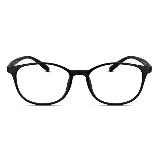 Semi Square Flexible Lightweight Medium Unisex Eyeglasses