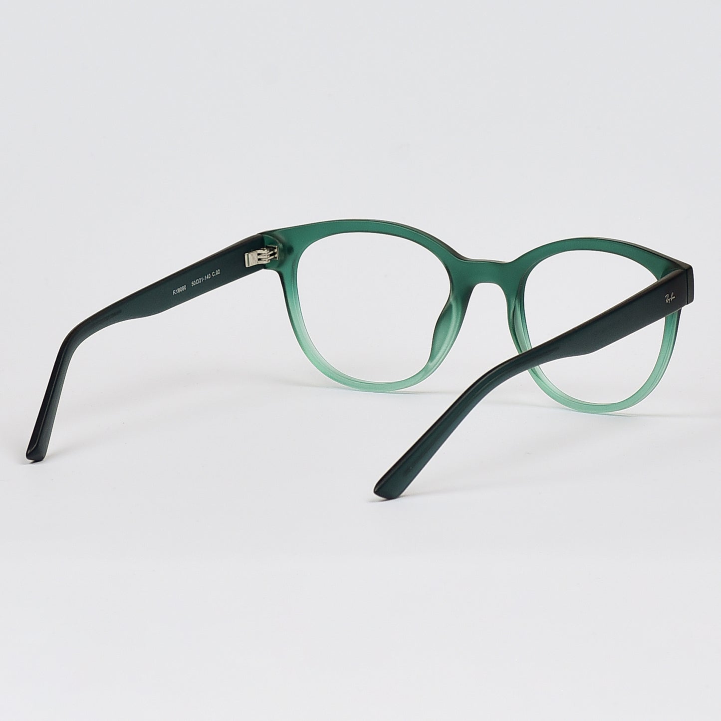 Ultra Light Round Flexible Clip-On Eyeglasses
