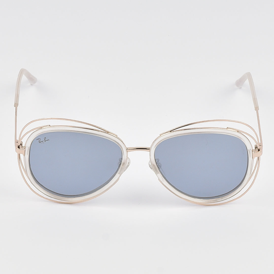 Distinct Sun Glasses Double-Wire Gold frame For Women