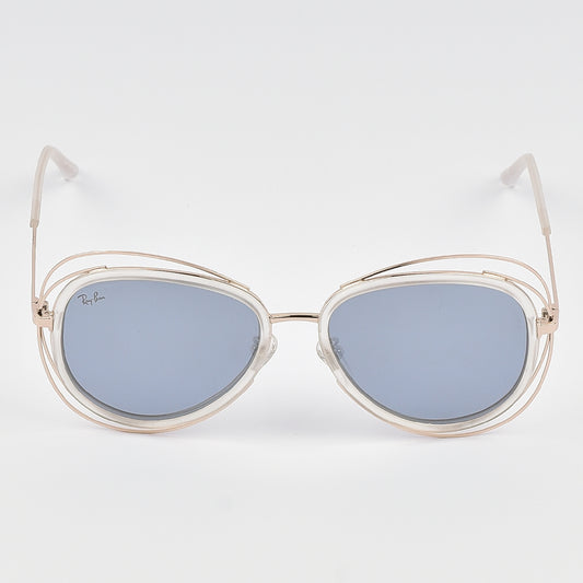 Distinct Sun Glasses Double-Wire Gold frame For Women