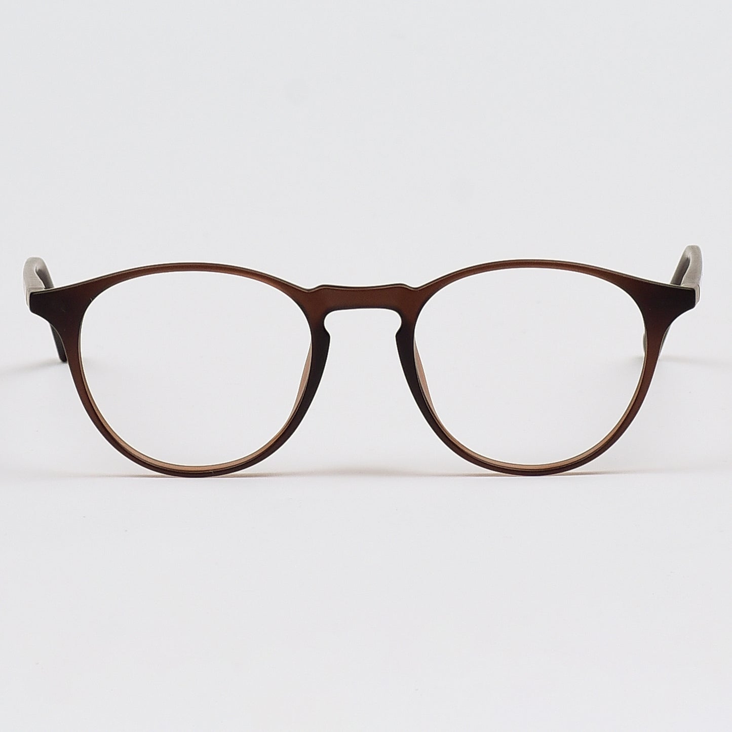 Mid Night Round Snap Clip-on Unisex Eyeglasses