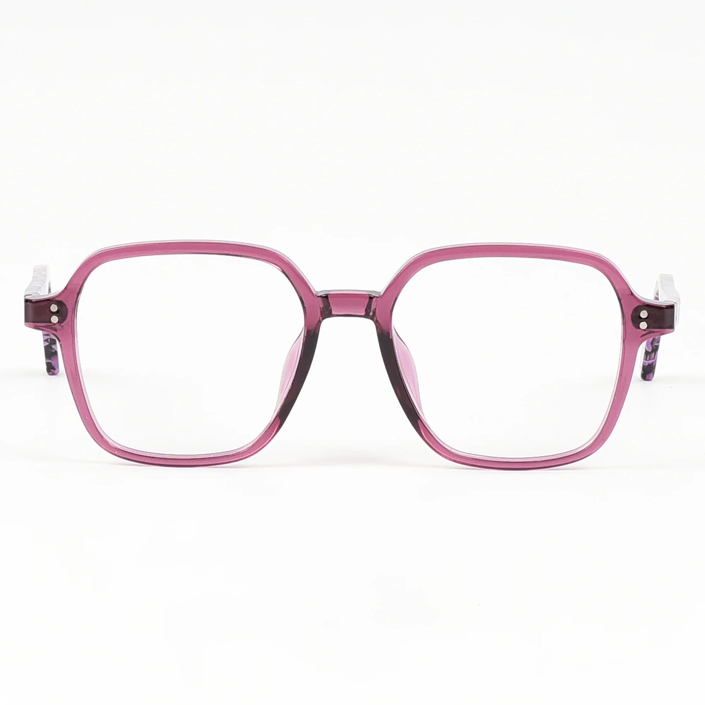 Square Stylish Over Sized Eye Glasses For Women