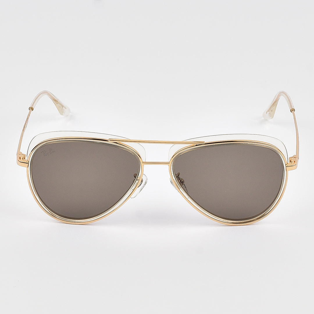 Retro Aviator Sun Glasses For Women