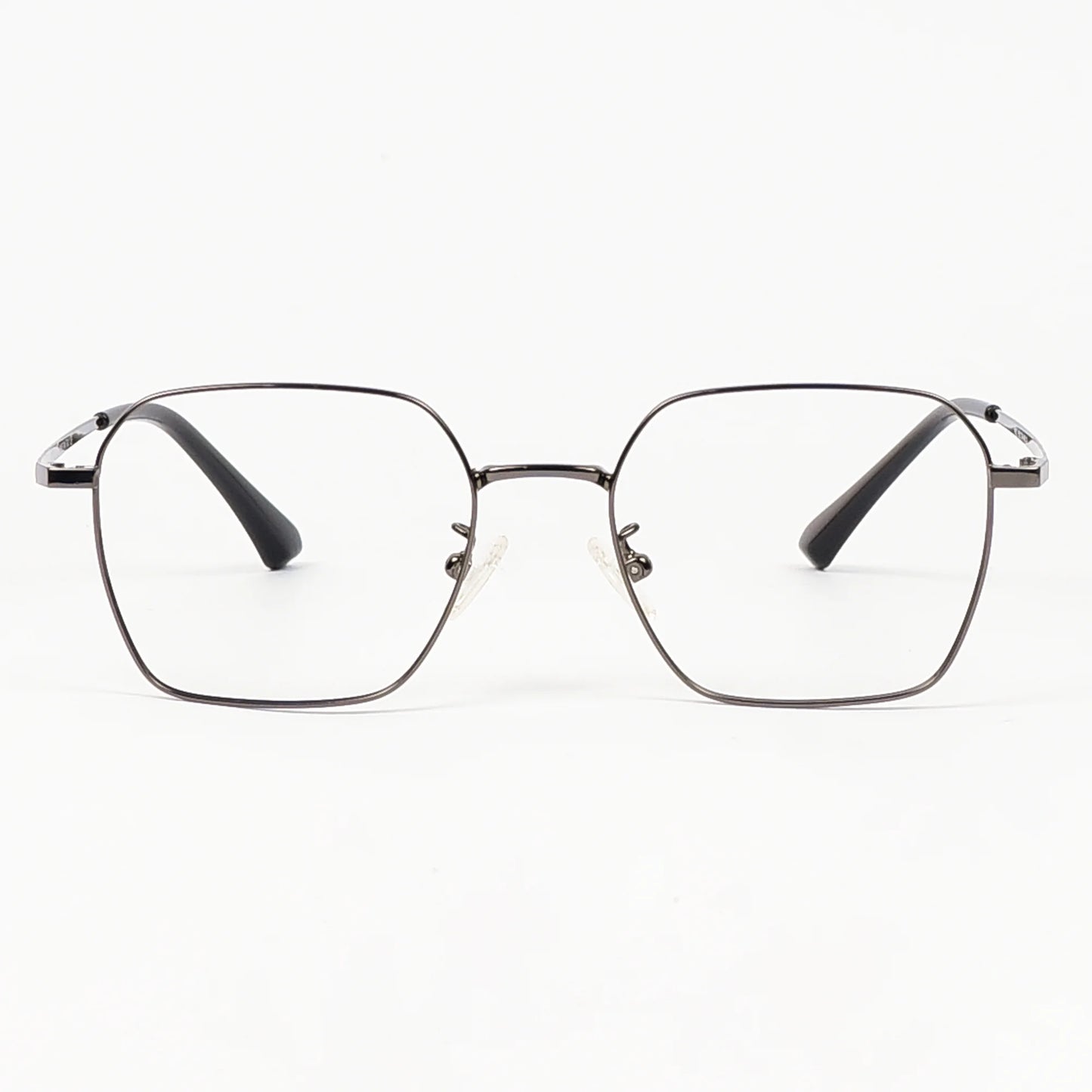 Hexagonal Metal Eye Glasses For Men/Women