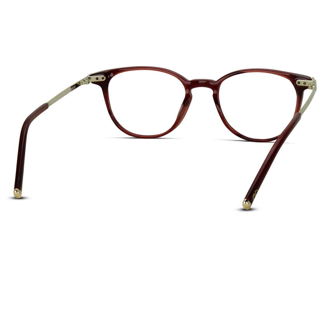 Semi Round Acetate Medium Unisex Eyeglasses