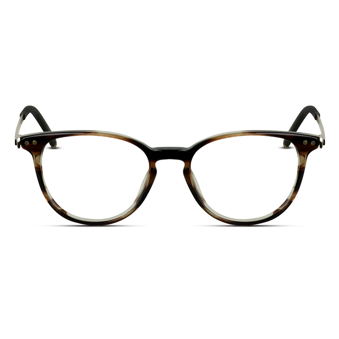 Semi Round Acetate Medium Unisex Eyeglasses