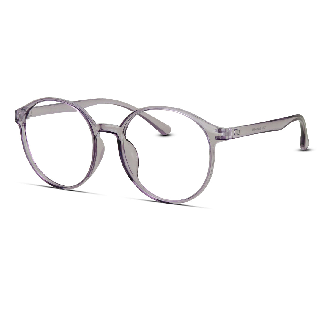 Round Plastic Over Sized Medium Women's Eyeglasses