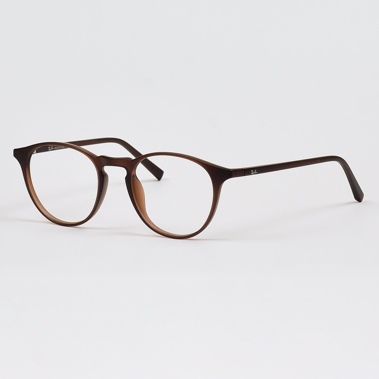 Mid Night Round Snap Clip-on Unisex Eyeglasses