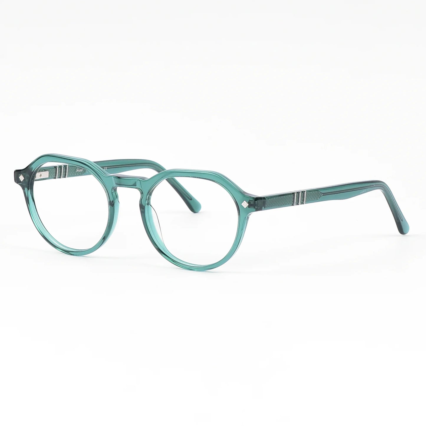 Retro Flat Plate Eyeglass