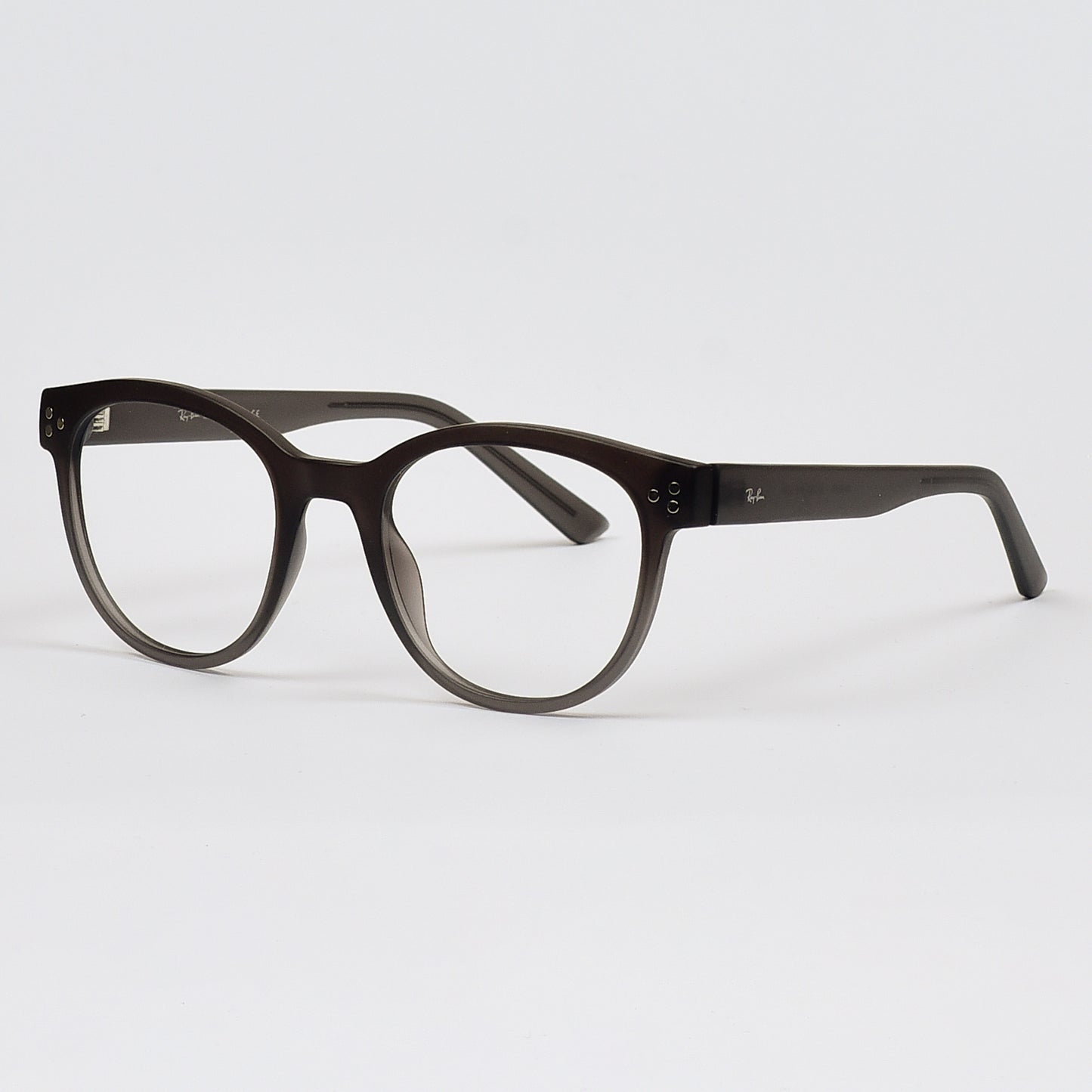Ultra Light Round Flexible Clip-On Eyeglasses