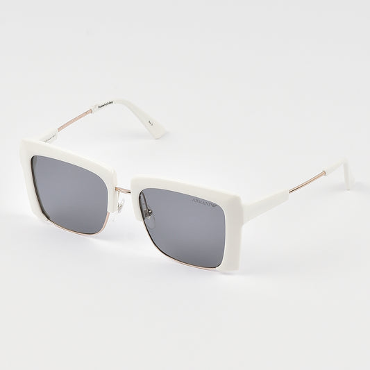 New Fashion Bold Plastic with Contrasting Gold Sun Glasses For Women