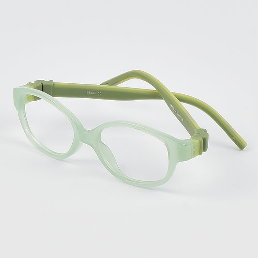 Children Glasses Size 43 No Screw Flexible Silicone Bendable Optical Frame Kids Eyeglasses Boys Girls For Ages 2-3Yrs