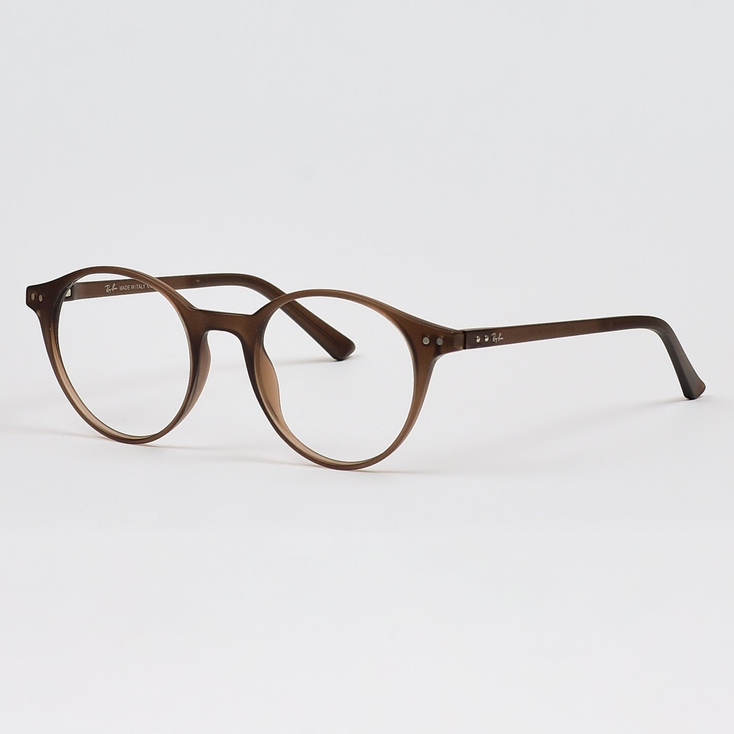 Round Clip-on Unisex Eyeglasses