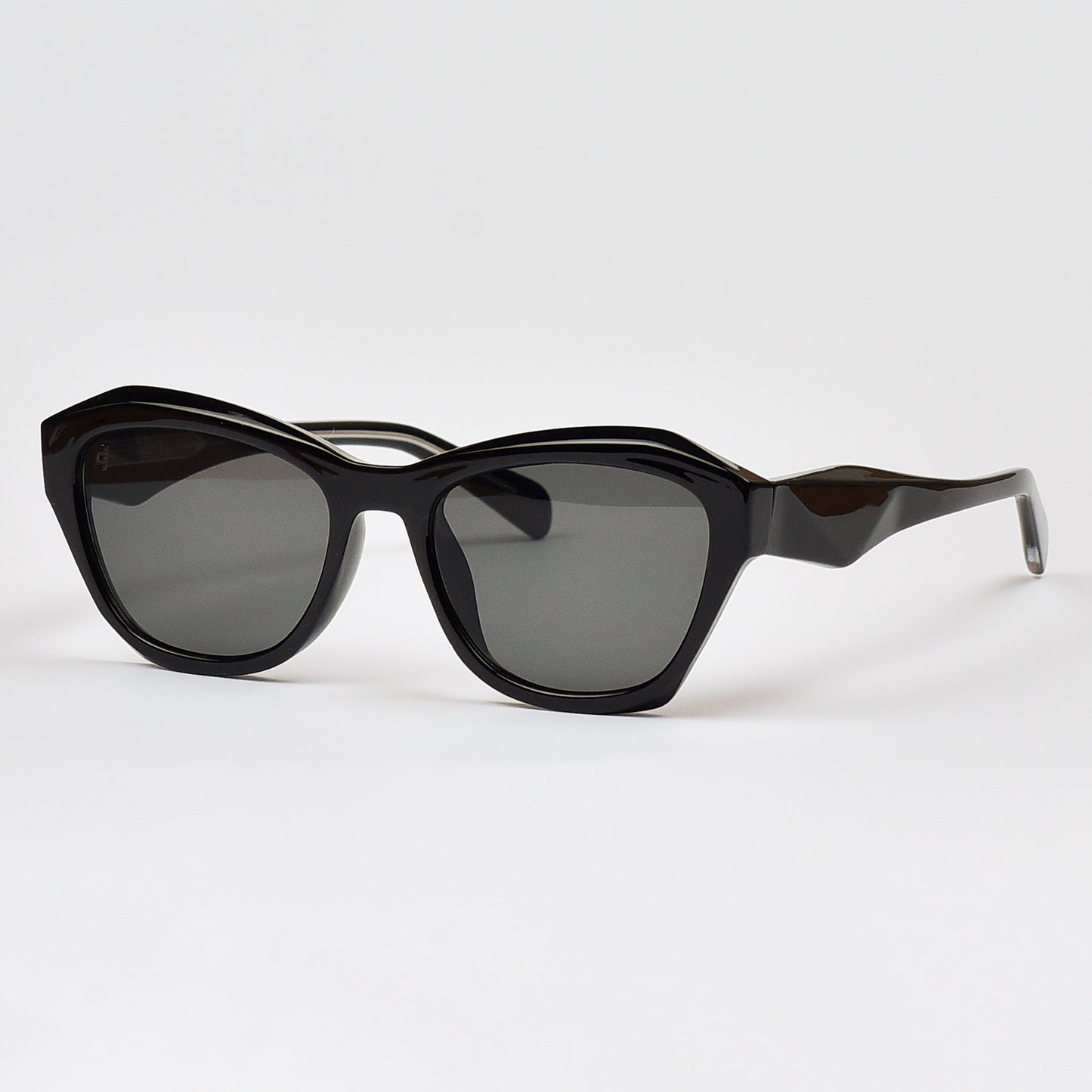 Retro Thick Cat Eye Sun Glasses For Women
