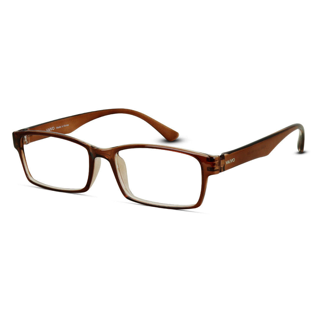 Rectangle TR Lightweight Medium Men's Women's Eyeglasses