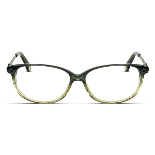 Semi Rectangle Gradient Acetate Medium Women's Eyeglasses