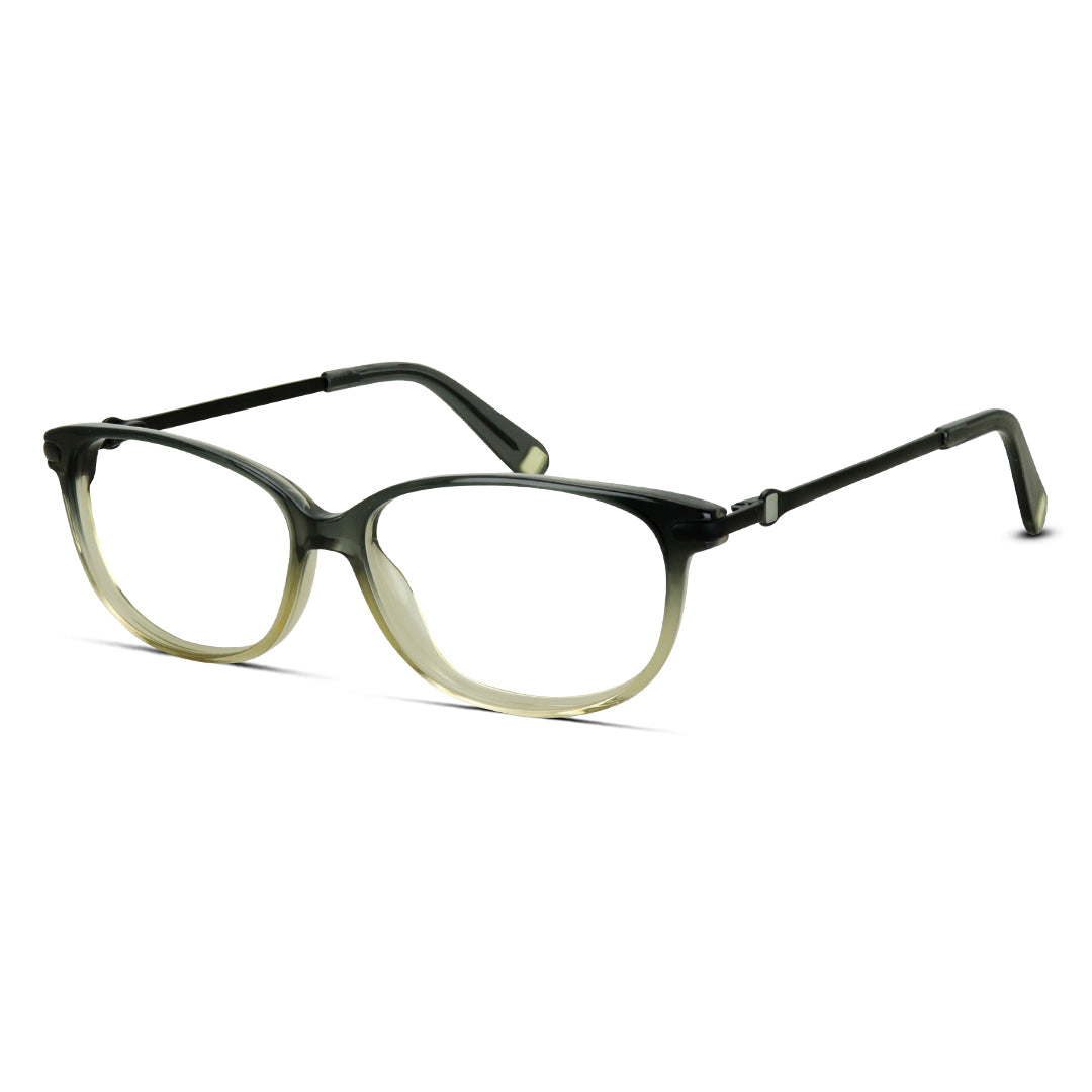 Semi Rectangle Gradient Acetate Medium Women's Eyeglasses