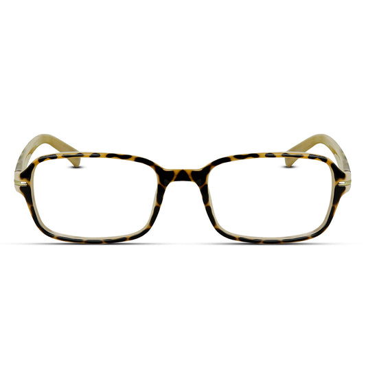 Rectangle Plastic Medium Eyeglasses